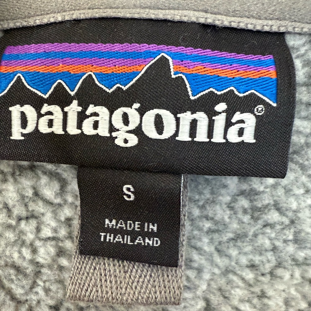 PATAGONIA Better Sweater Heathered Grey Jacket S - Picture 5 of 5